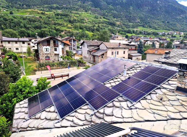 Fotovoltaico locazione operativa Bionaz